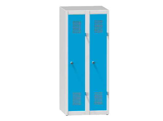 Kovinska garderobna omara z 2 vrati na podstavku XS82-12