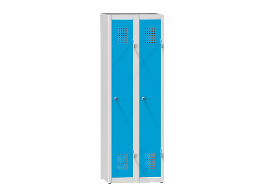 Kovinska garderobna omara z 2 vrati na podstavku XS52-15