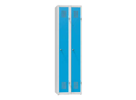 Kovinska garderobna omara z dvema vratoma na podstavku XS82-18