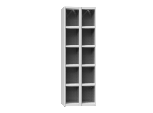 Kovinske omarice 10-box XS60-18  - Corpus: RAL 7035